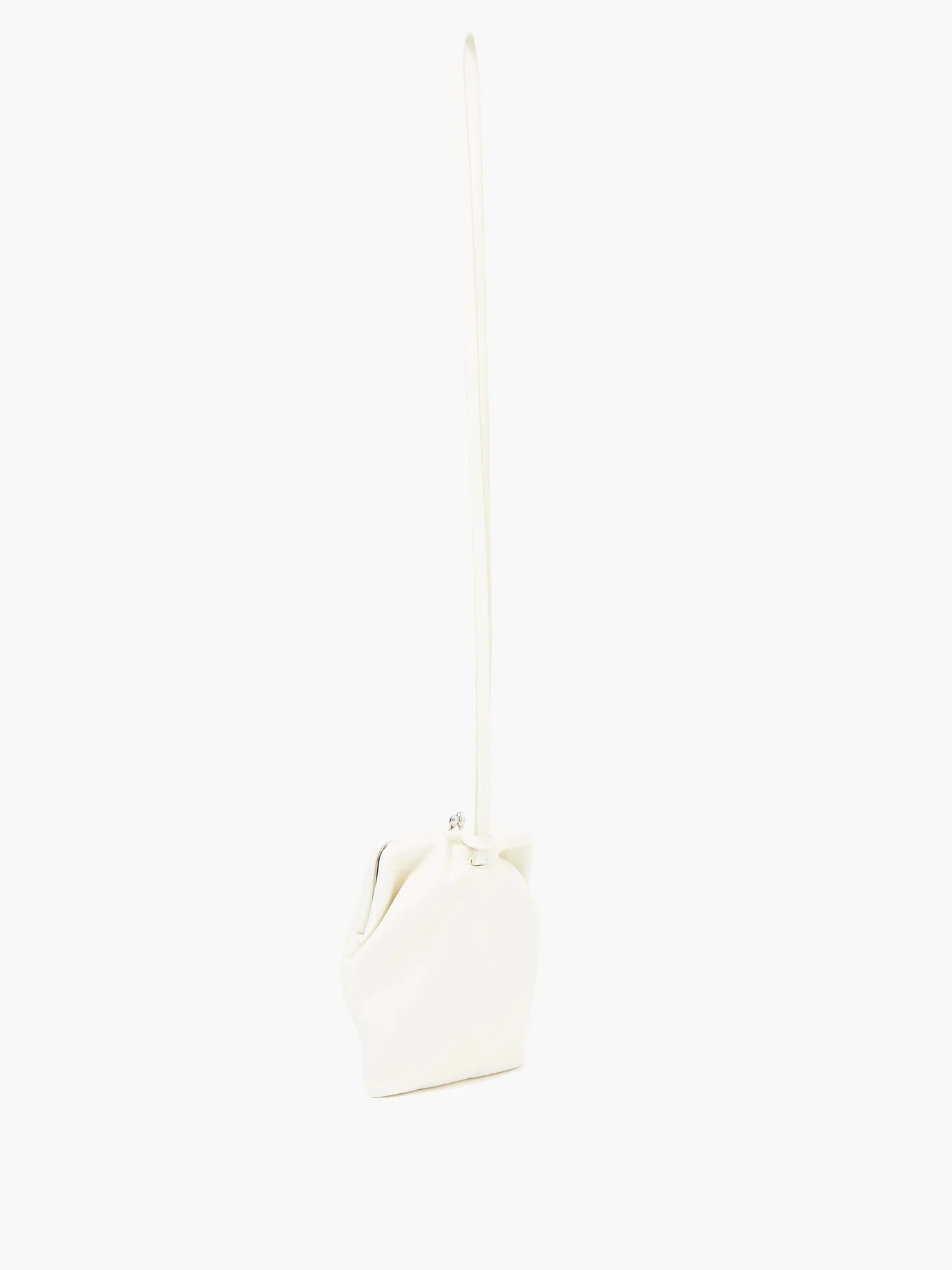 Two-strap leather cross-body bag - 4