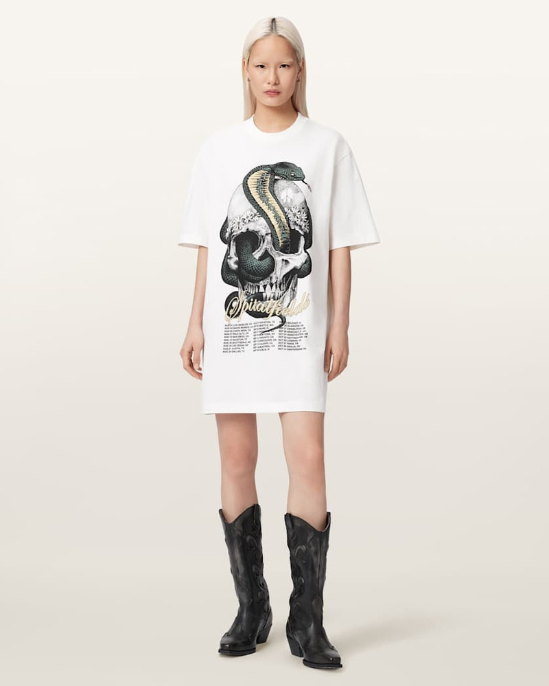 ALLSAINTS SNAKEHEAD MINI T-SHIRT DRESS outlook