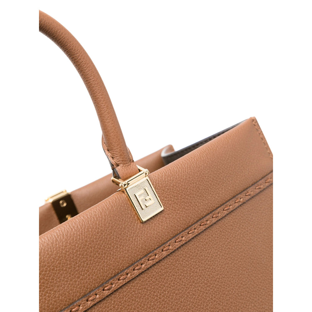 Fendi Brown Tote Bags Women - 3