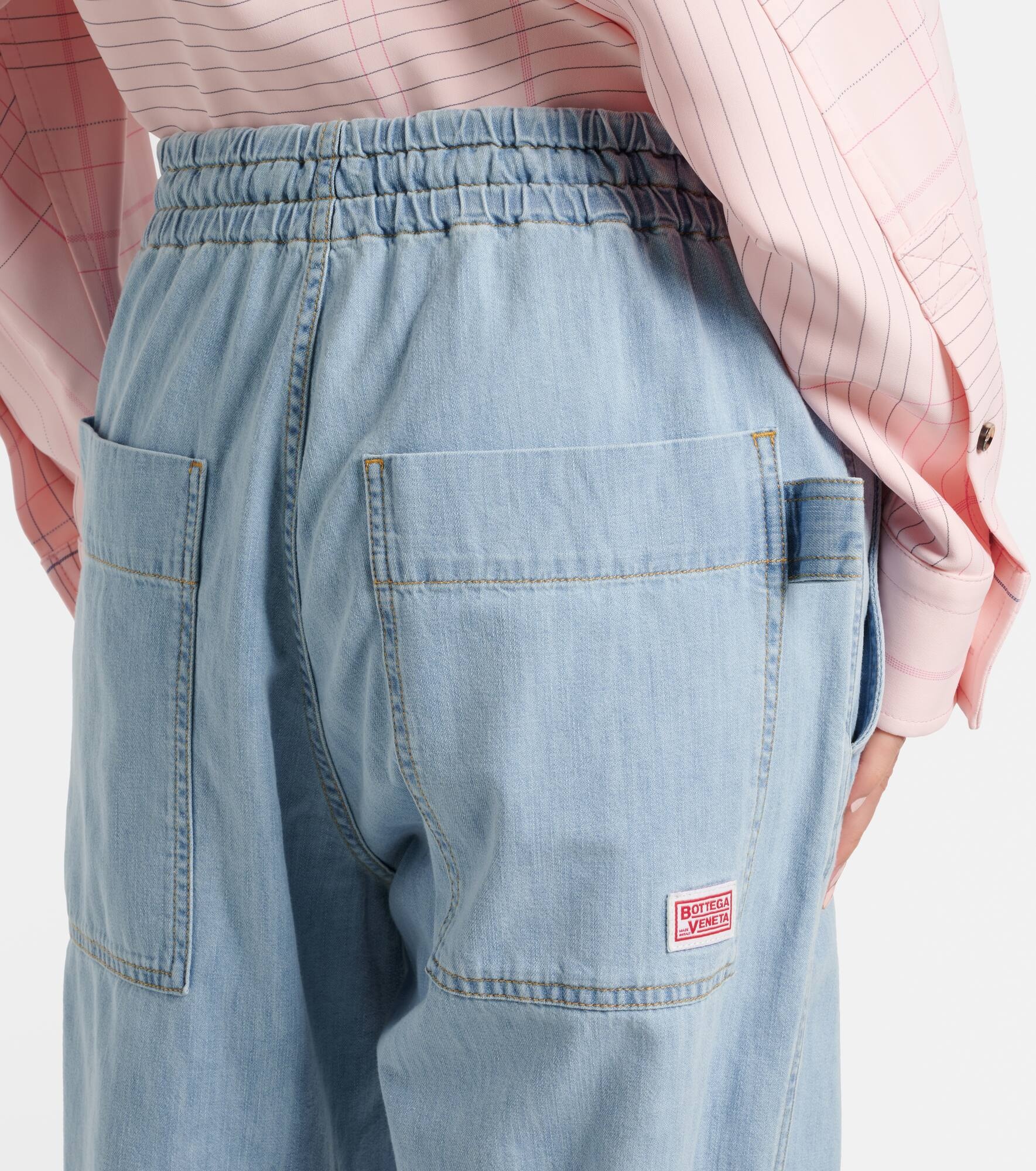 High-rise wide-leg jeans - 6