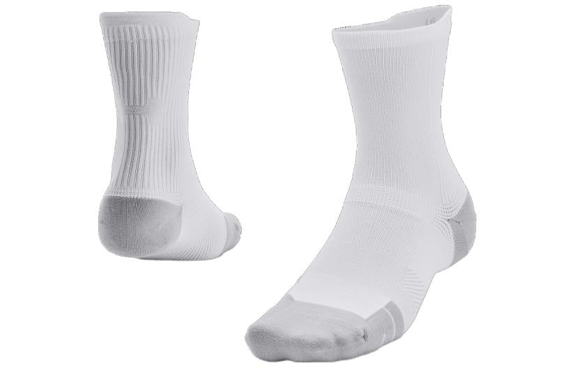 Under Armour Iso-Chill ArmourDry Mid Socks 'White' 1376079-100 - 2