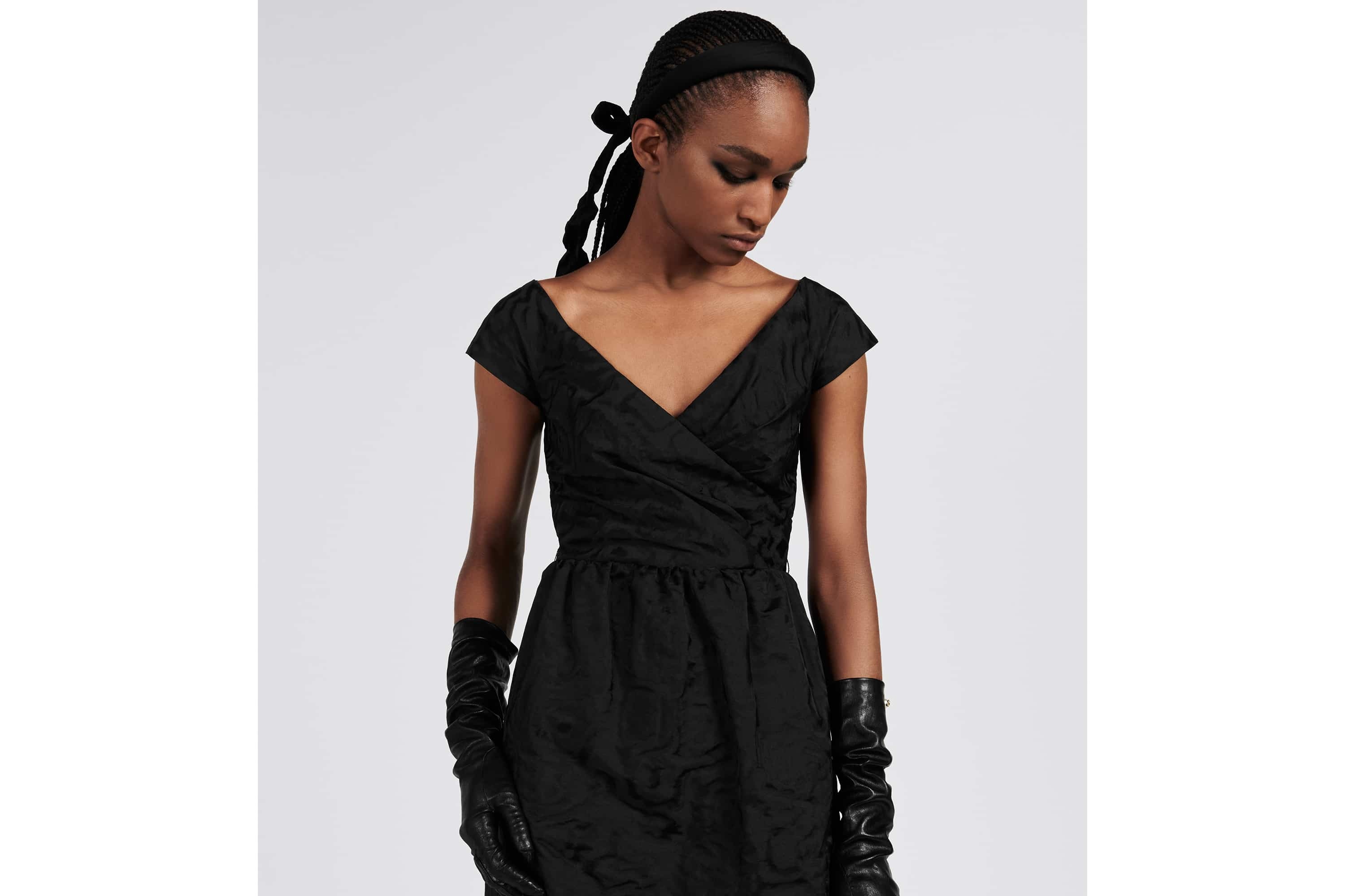 Regular-Fit Mid-Length Dress - 7