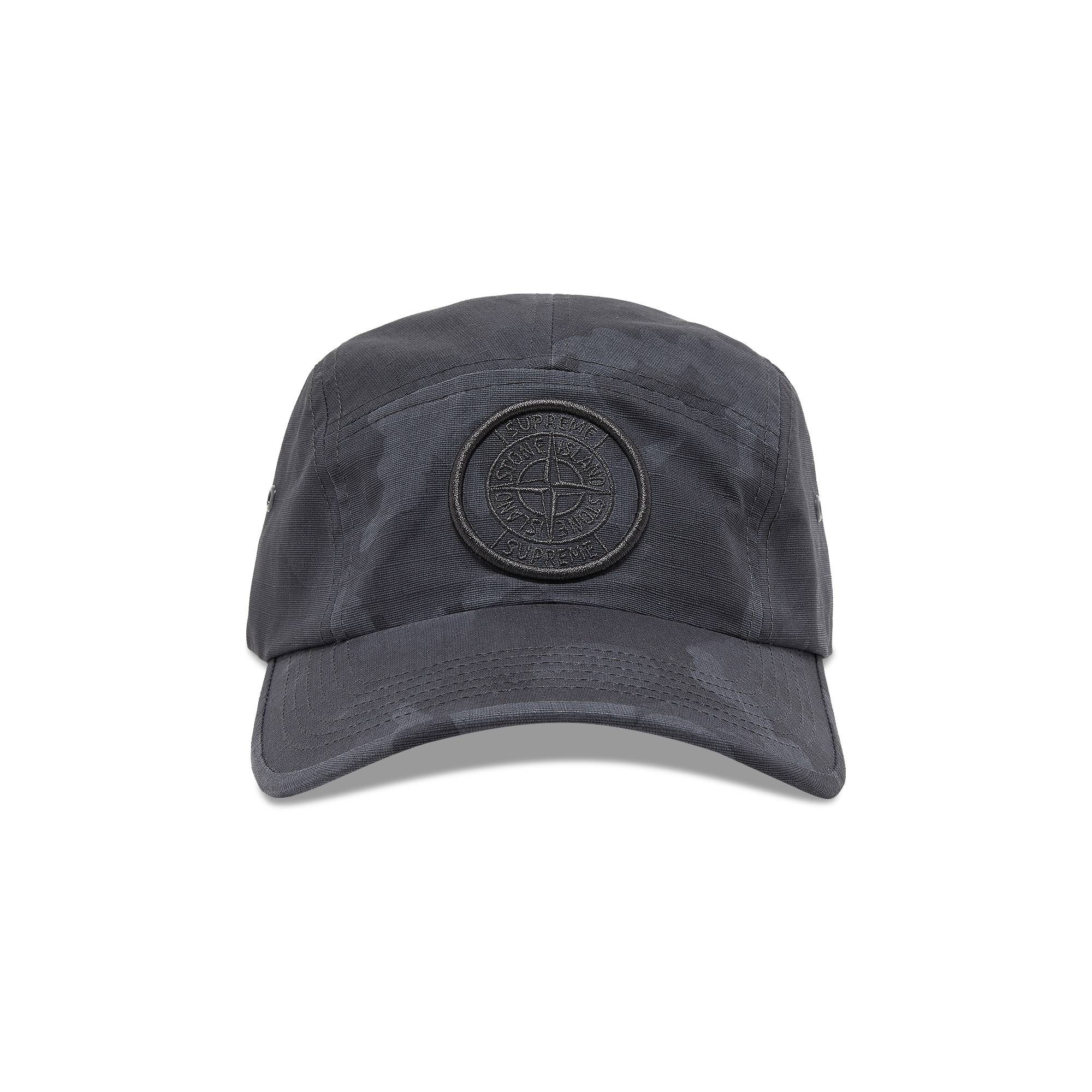 Supreme Supreme x Stone Island Reactive Ice Camo Camp Cap 'Black 