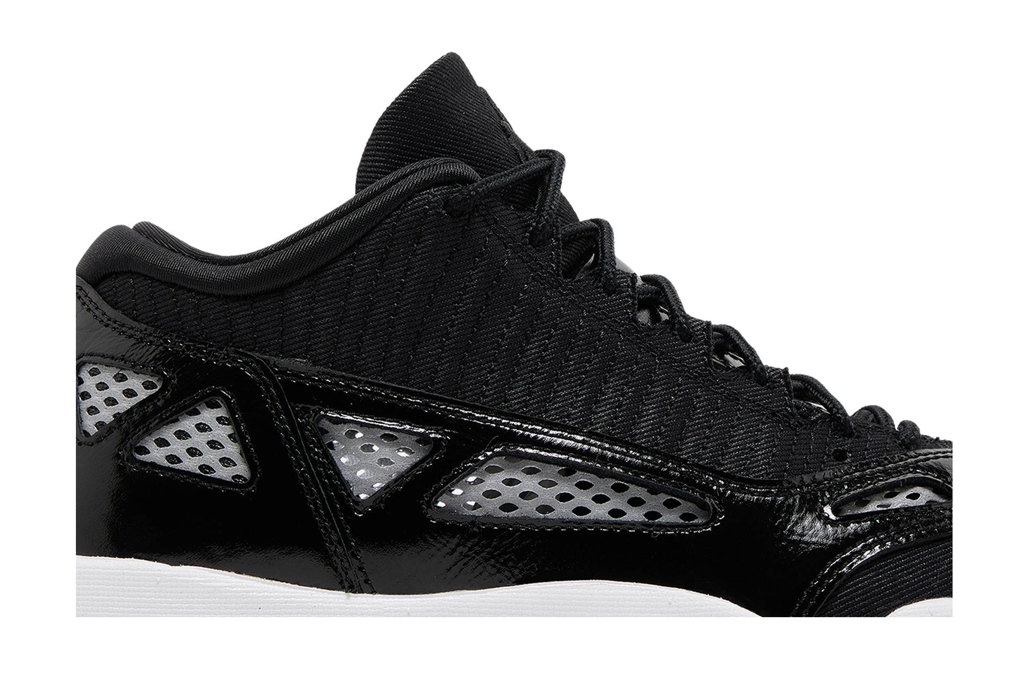 Air Jordan 11 Retro Low IE 'Black White' - 2