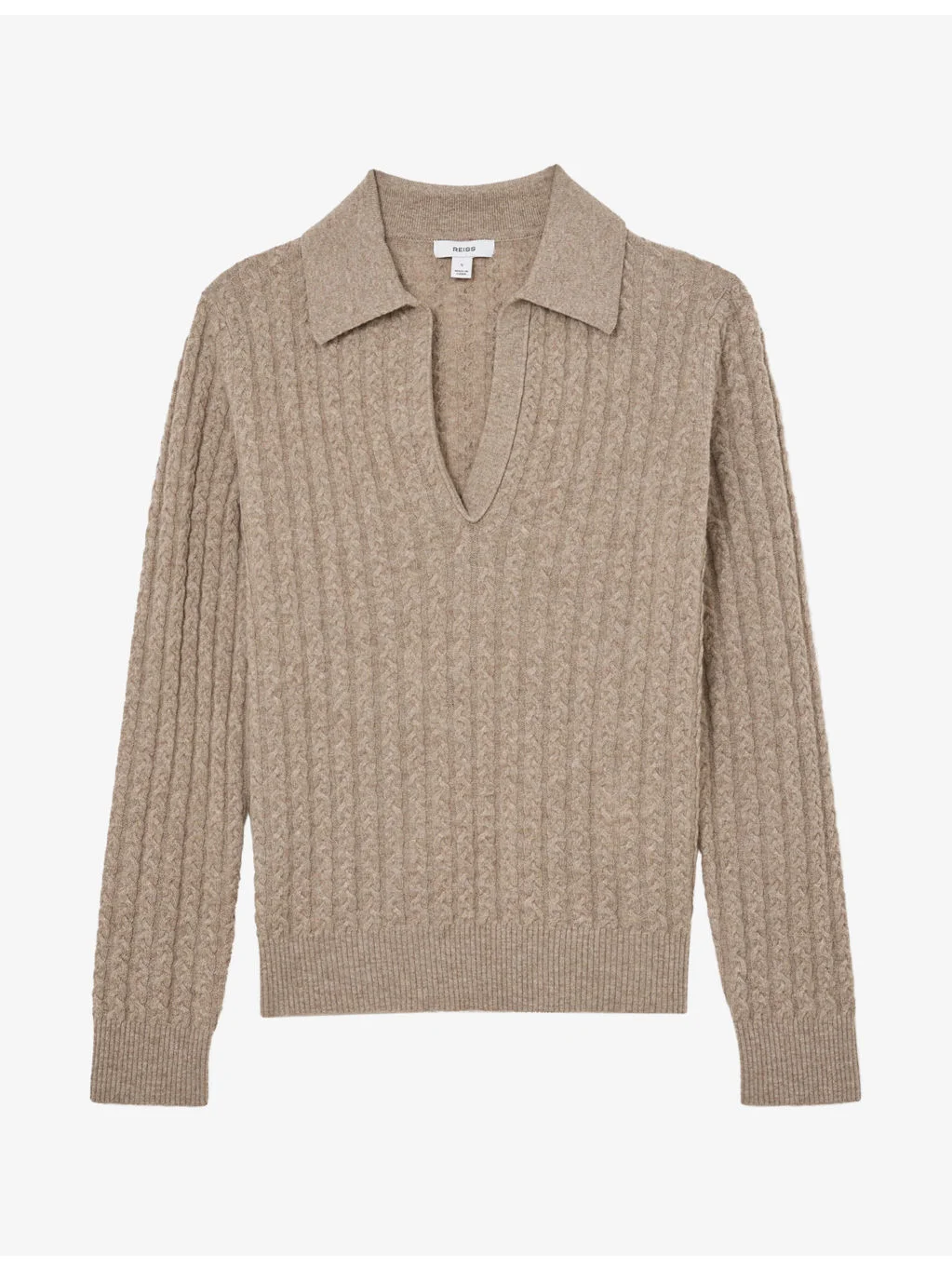 Millie Cable-Knit Wool-Blend Jumper - 1