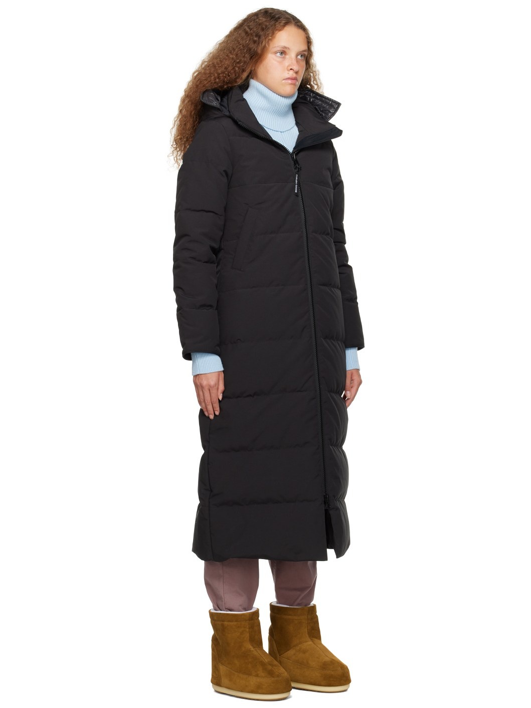 Black Mystique Down Jacket - 2
