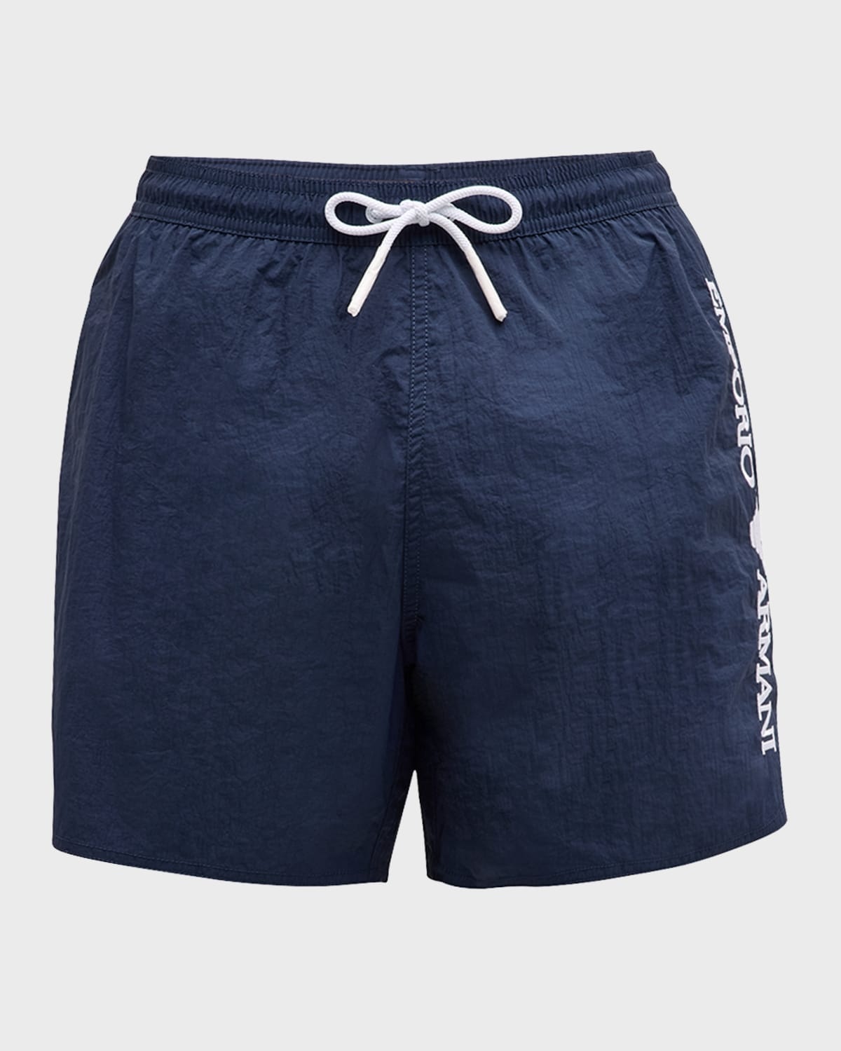 Men's Embroidery Logo Swim Trunks - 1