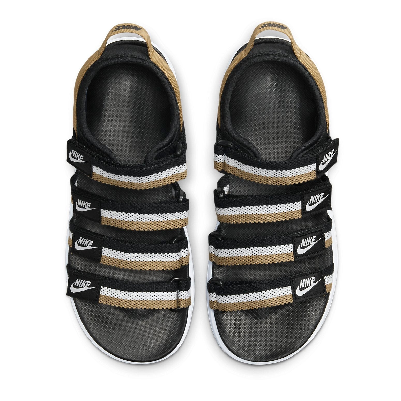 (WMNS) Nike Icon Classic Sports Black Brown Sandals 'Black Brown' DH0223-002 - 4