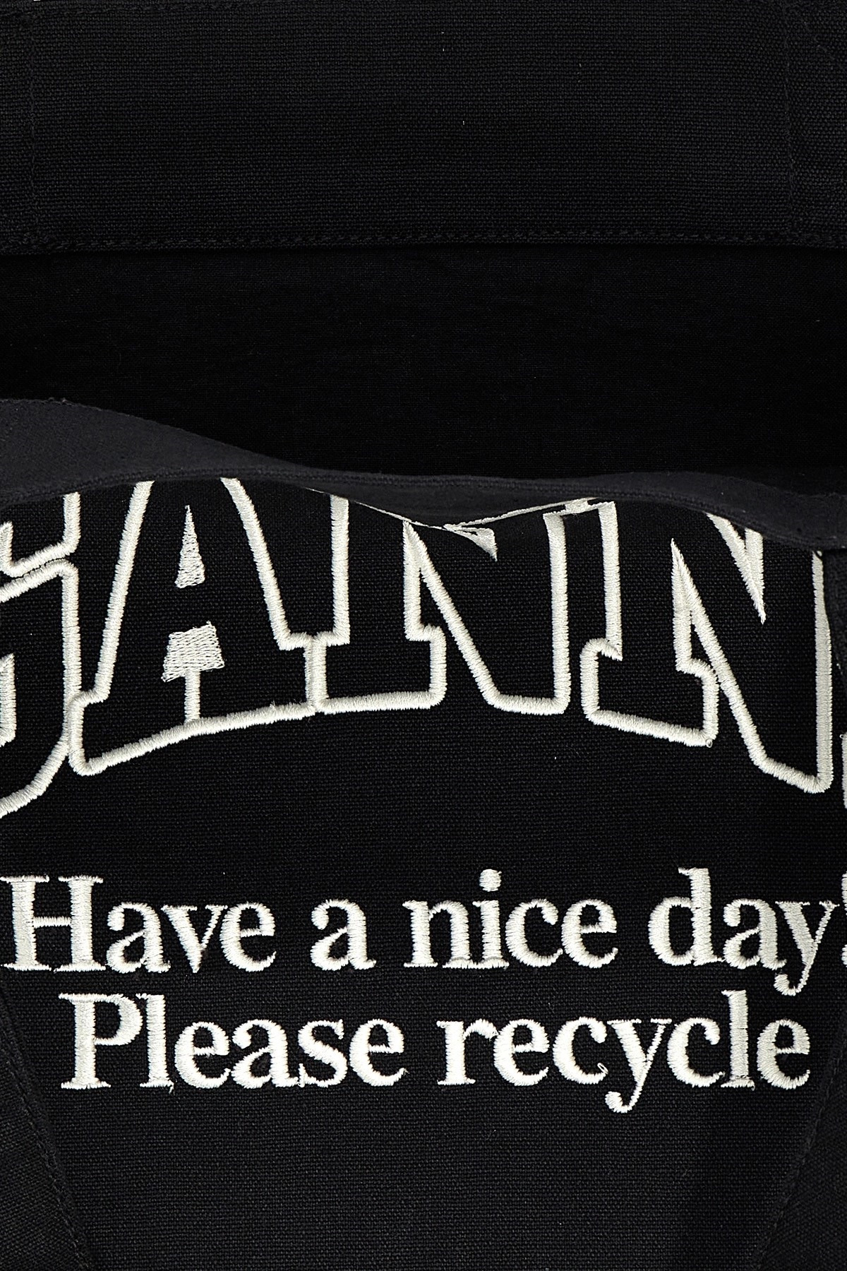 'Large Easy Shopper Contrasted Logo' shopping bag - 5