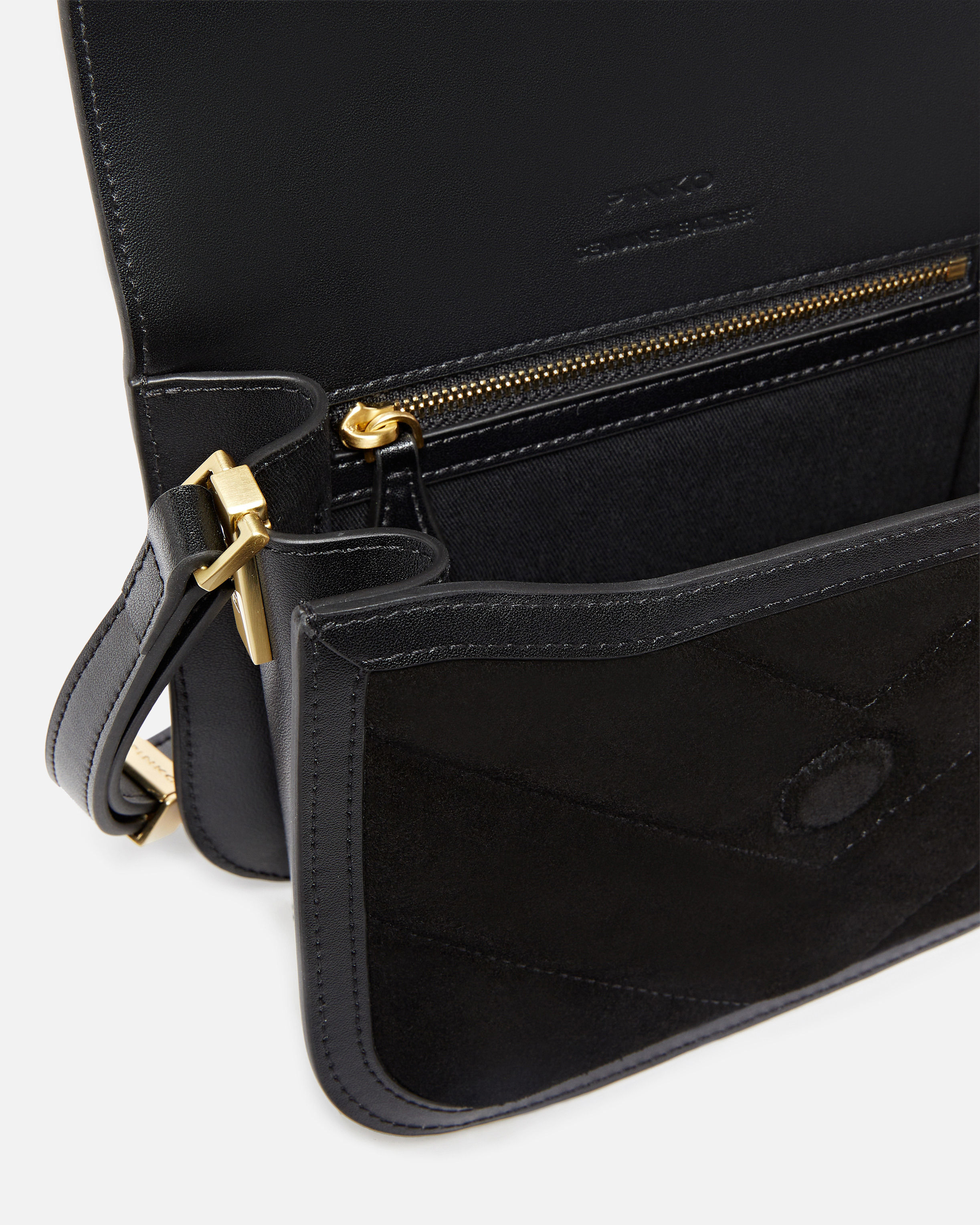 SUEDE MINI LOVE BAG BOX SHOULDER BAG - 4
