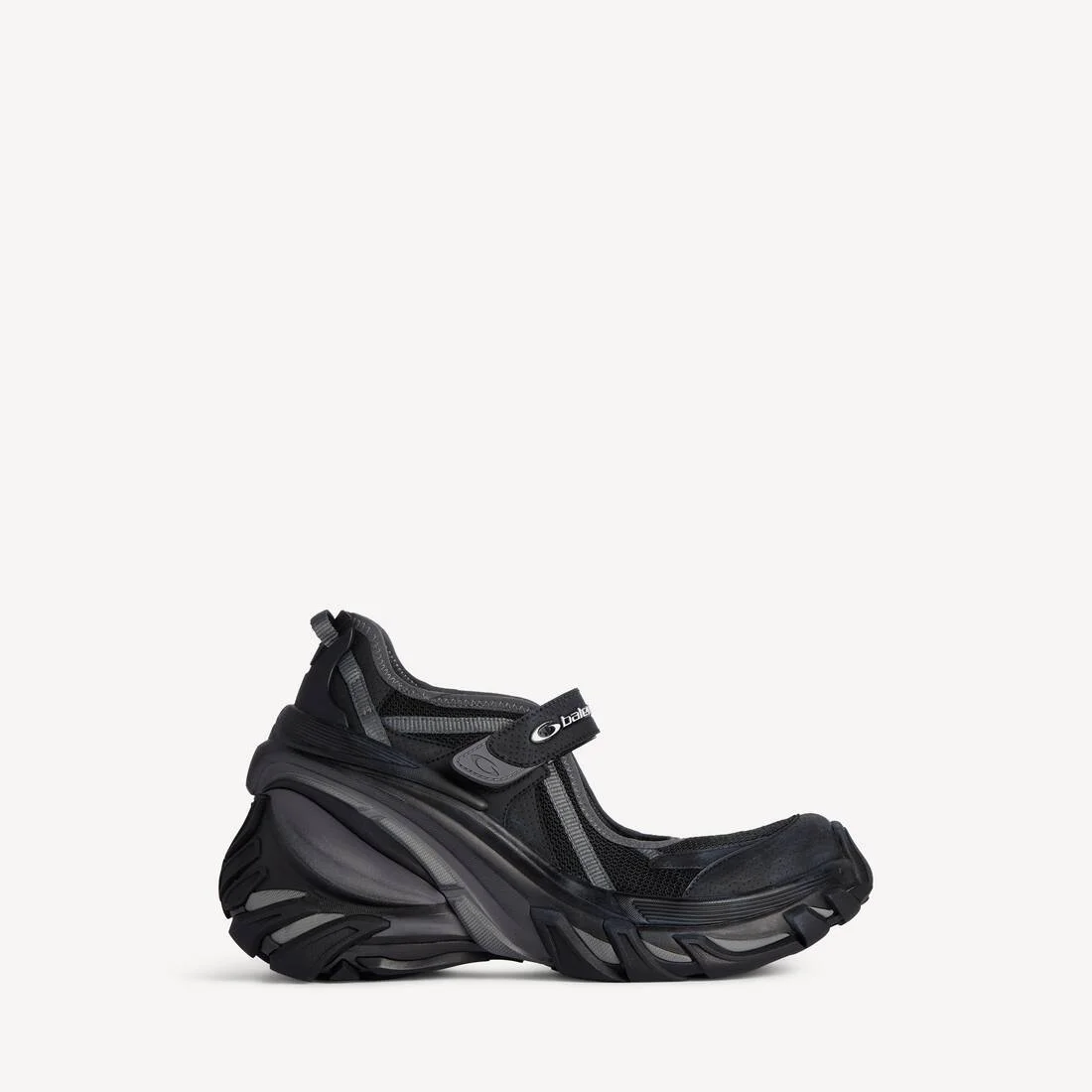 Women's Hydra Mary Jane Sneaker in Black - 1