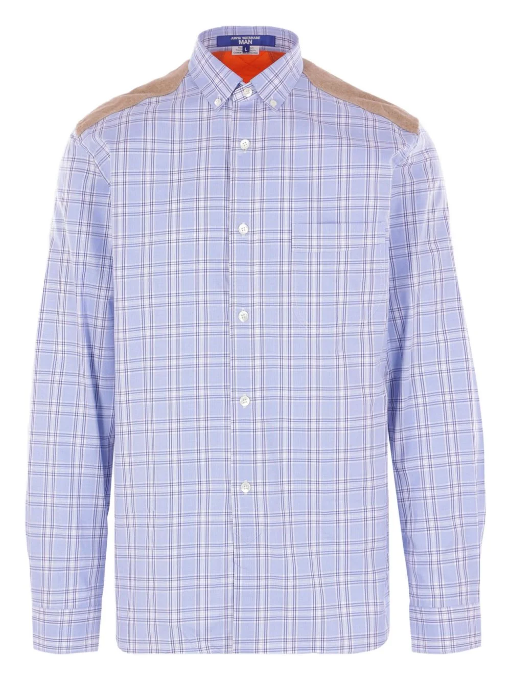 checked quilted shirt - 1