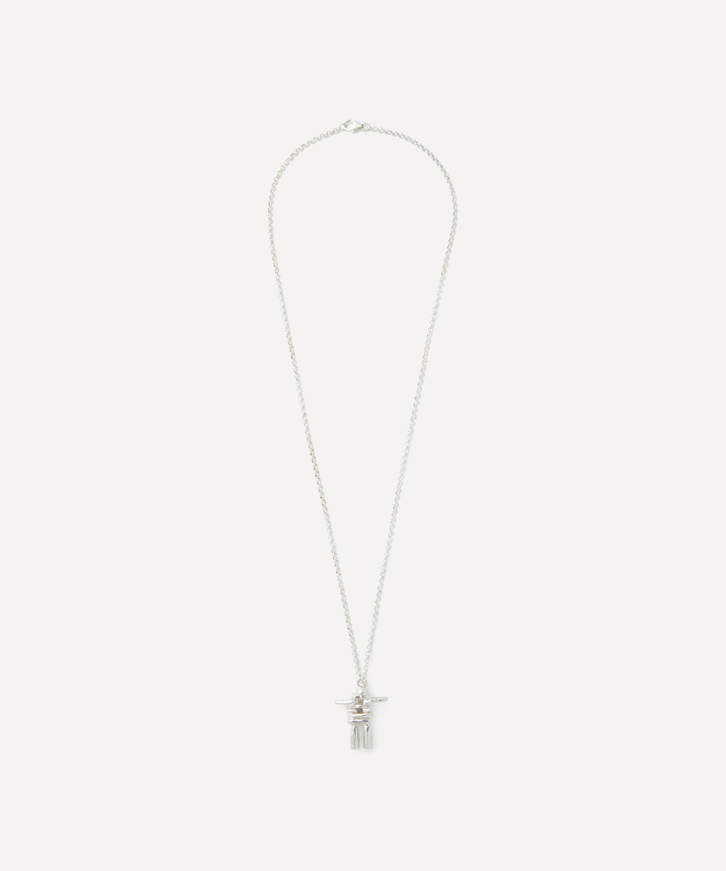 Sterling Silver Skeleton Of The Self Pendant Necklace - 2