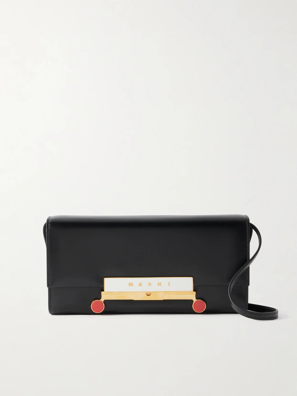 Vhs E/w Embellished Leather Shoulder Bag - 1