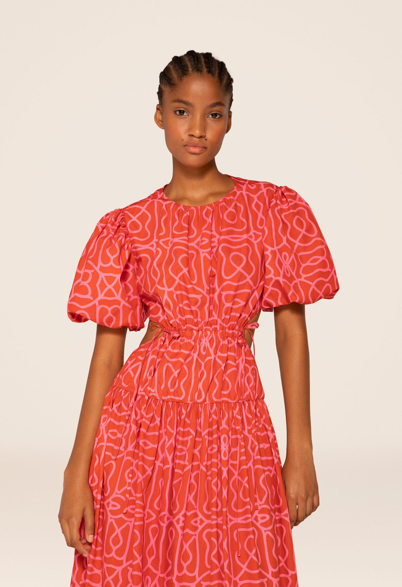 Samba Ipanema Escarlata Maxi Dress 7