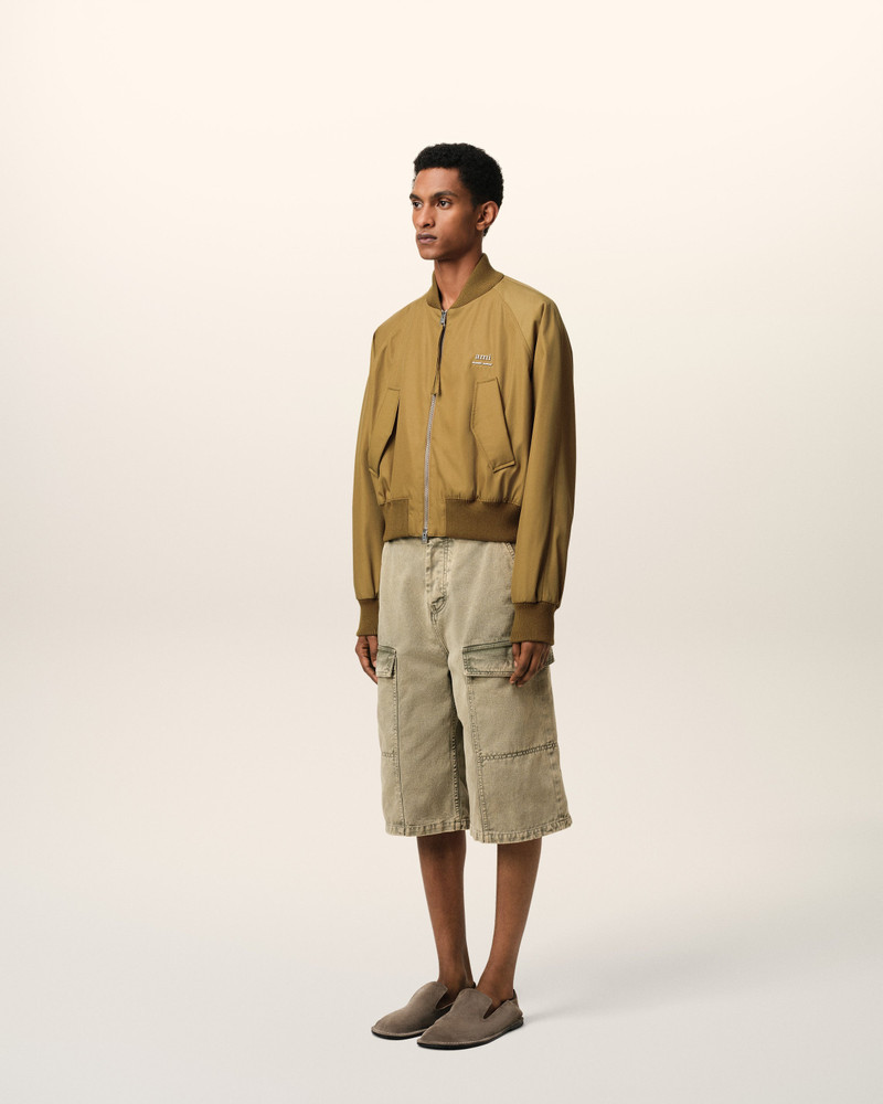 MUSTARD TWILL BOMBER 6