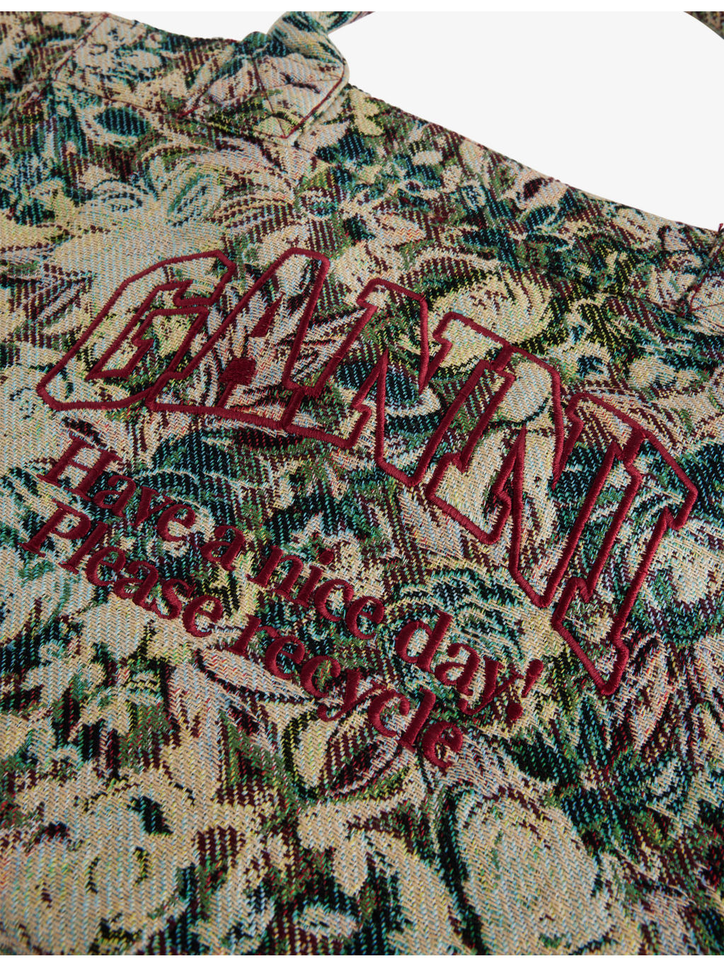 Floral Tapestry Woven XXL Shopper - 2