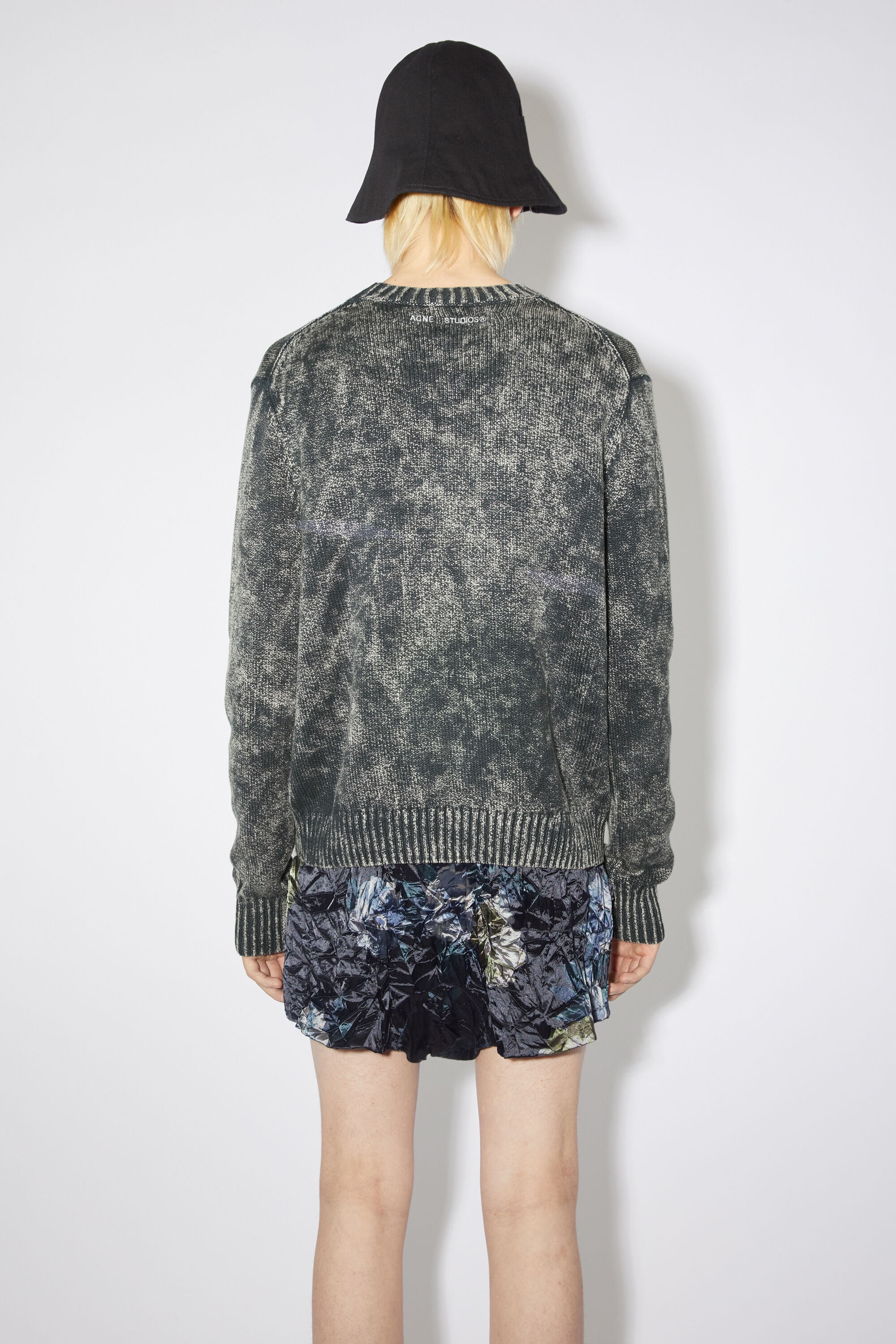 Embroidered logo jumper - Dark Blue - 3