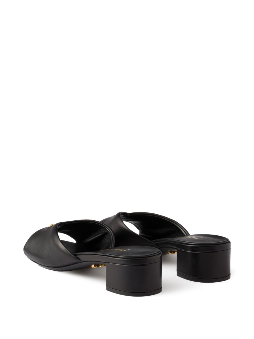 35mm padded leather sandals - 3