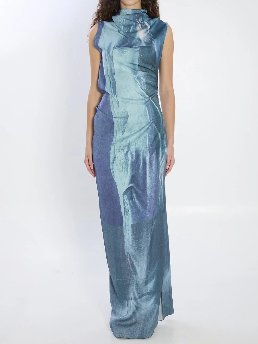Jean Paul Gaultier Water Long Dress - 1