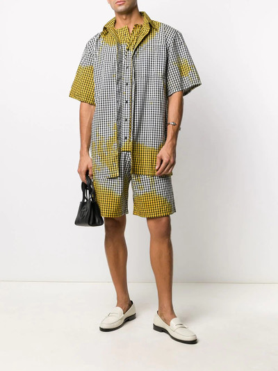 OTTOLINGER gingham-check shorts outlook