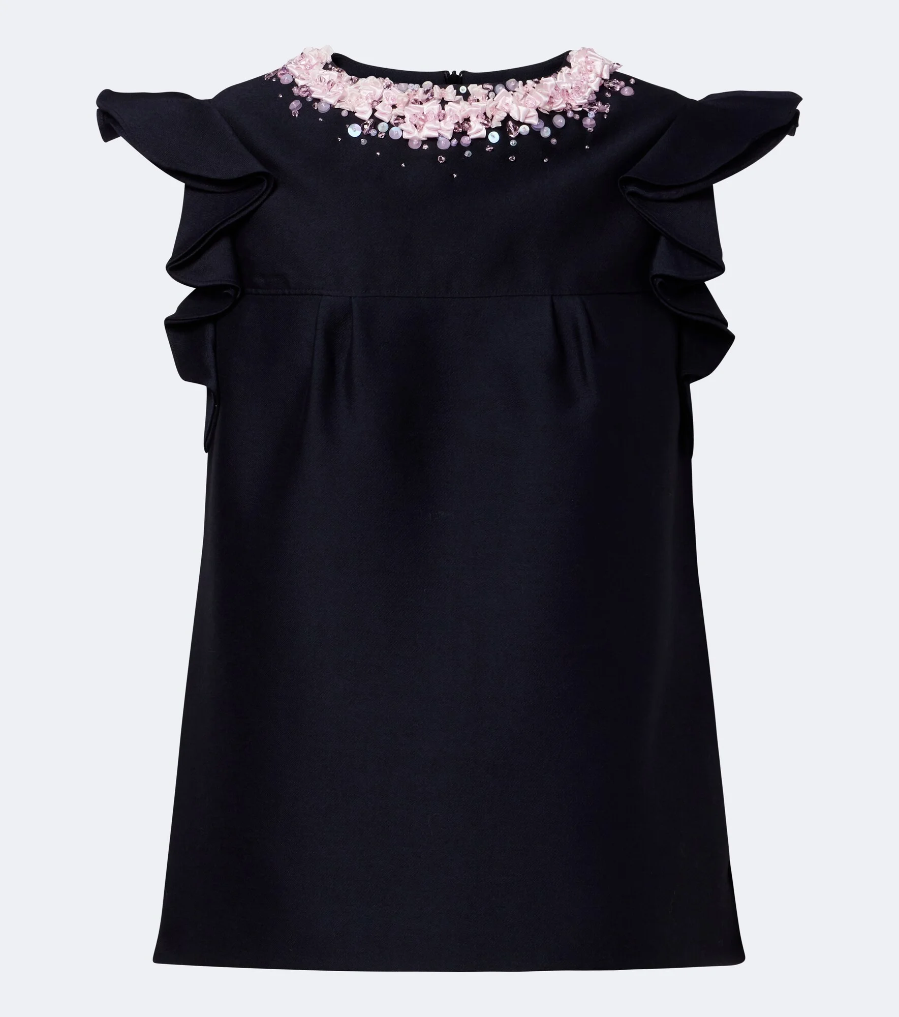 Embellished ruffled top - 1