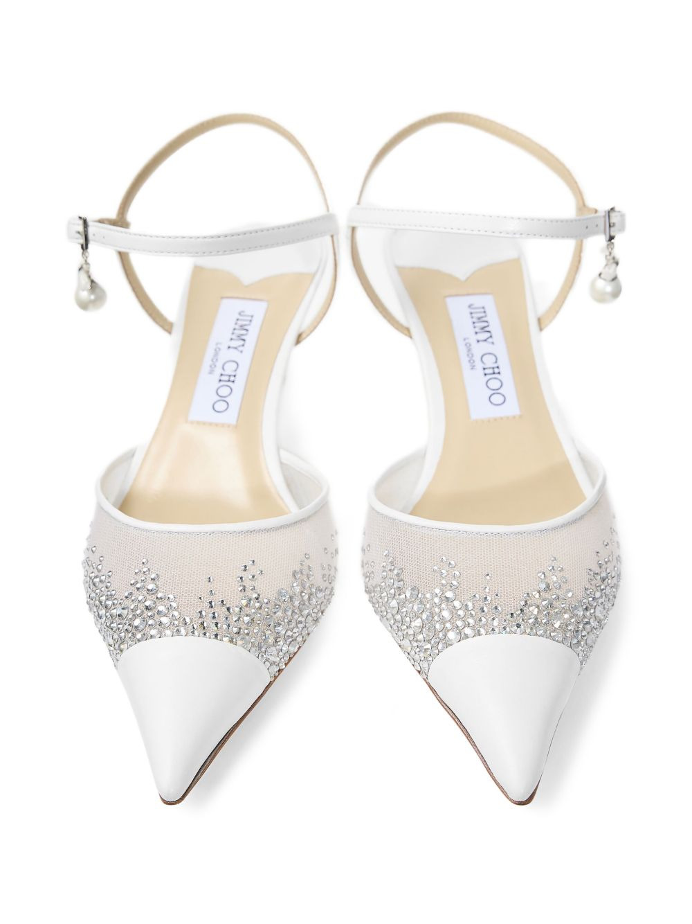 45mm Aren crystal-embellished pumps - 4