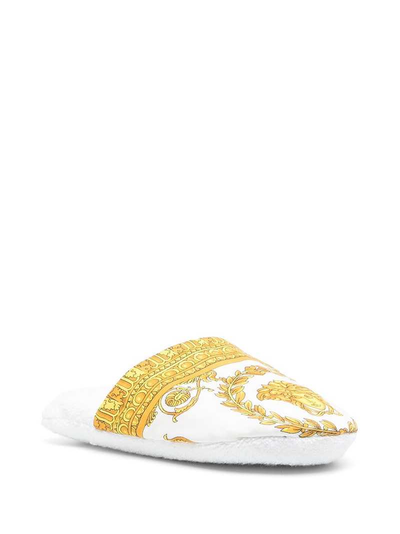 VERSACE Medusa print slippers outlook