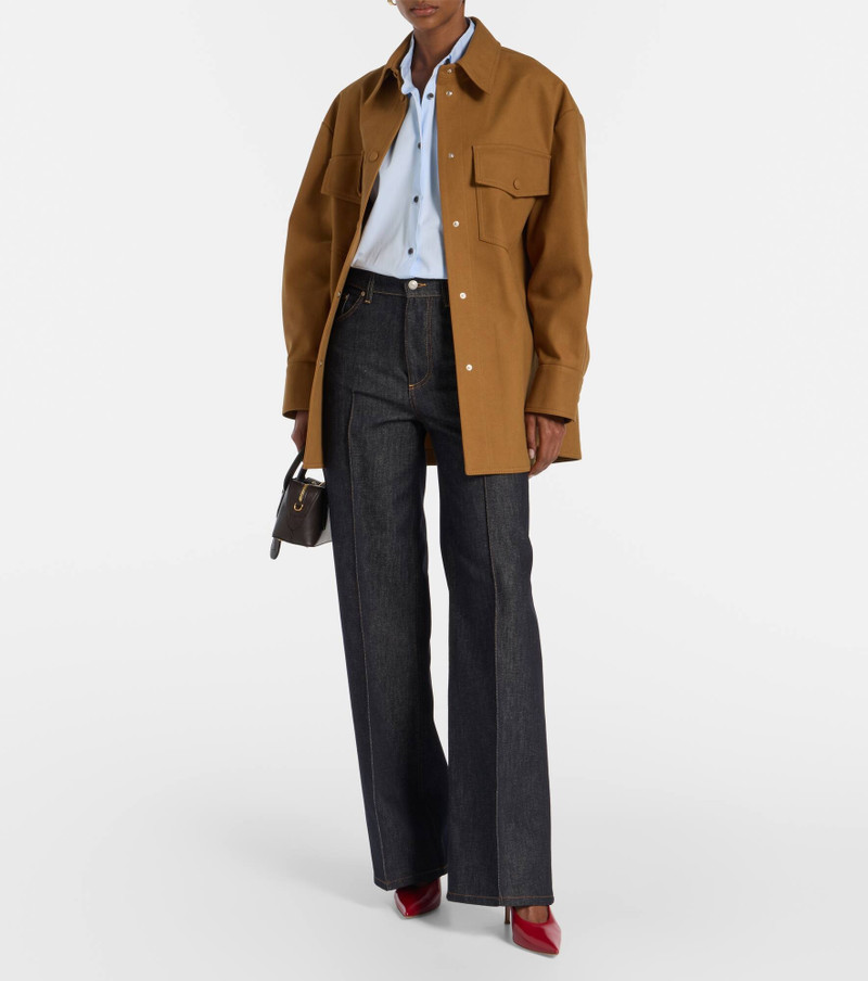 Stella McCartney Mid-rise wide-leg jeans outlook