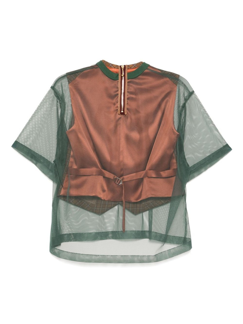 Kolor graphic-print top outlook