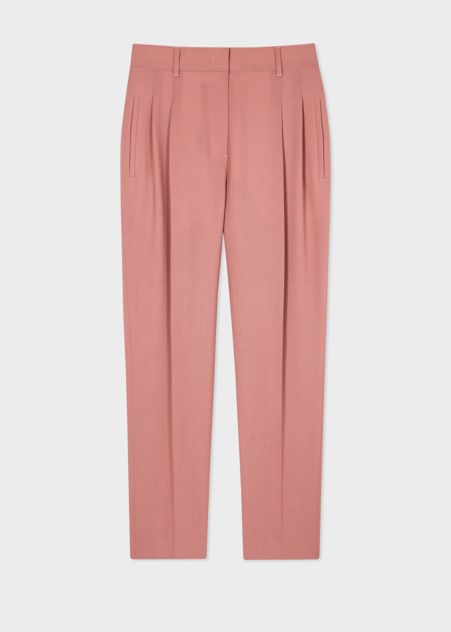 Wool-Hopsack Pants - 1