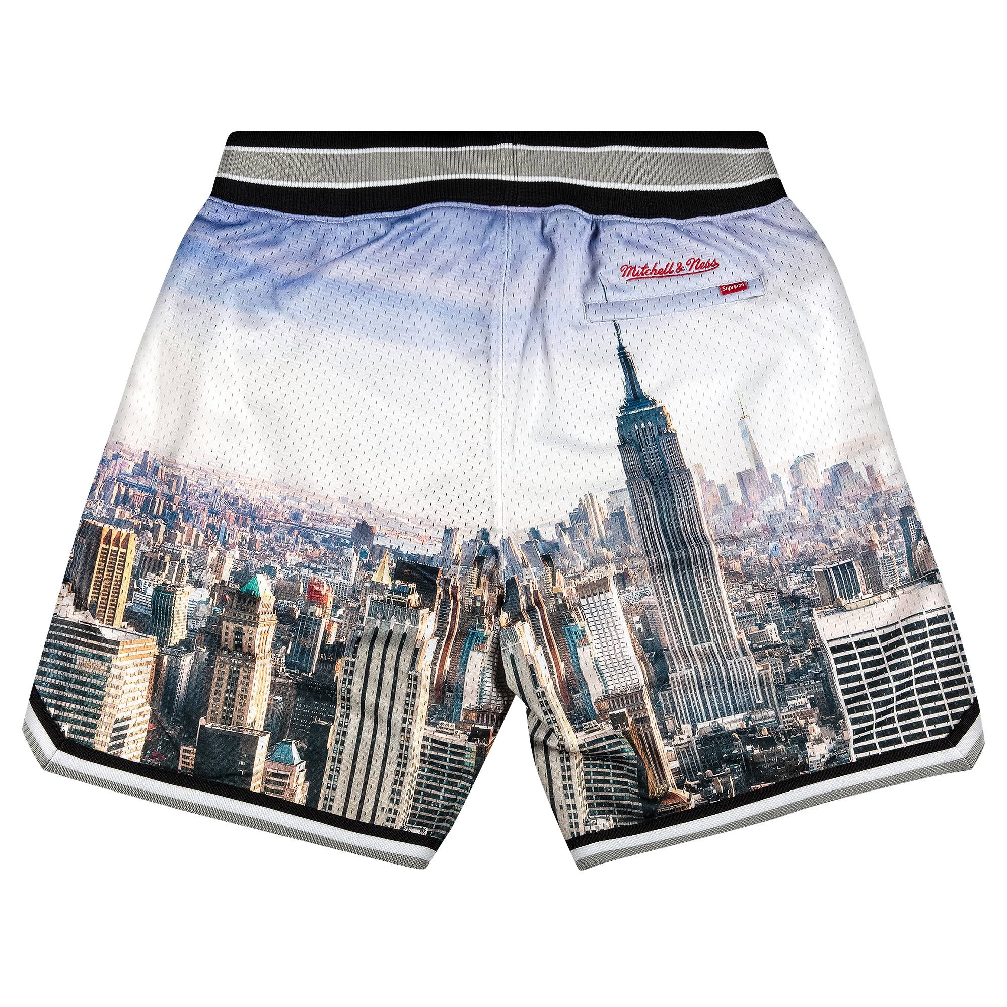 Supreme Supreme x Mitchel And Ness Basketball Short 'Skyline' | REVERSIBLE