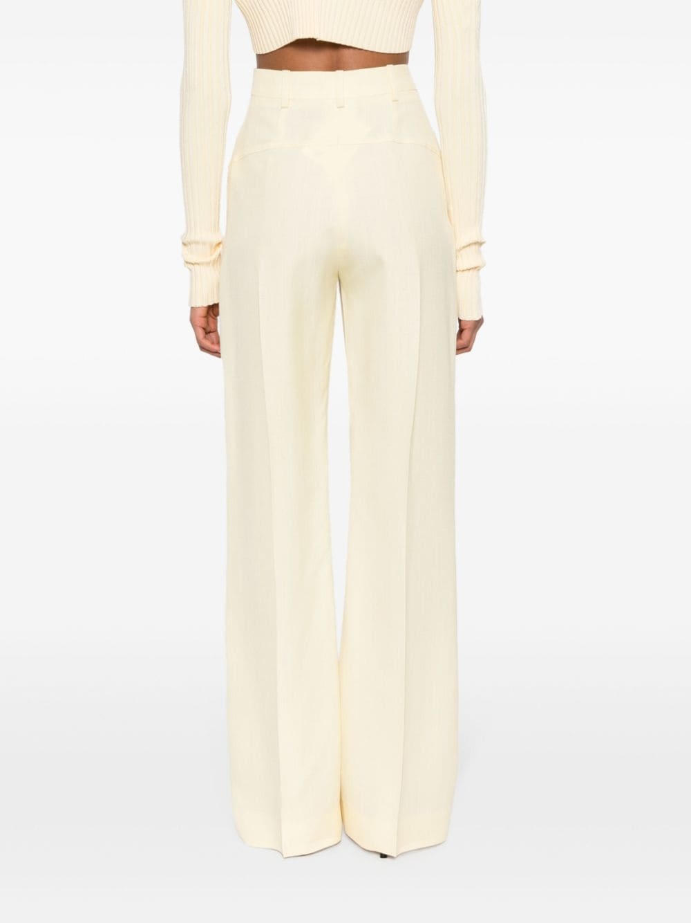 Le Pantalon Sauge flared trousers - 4