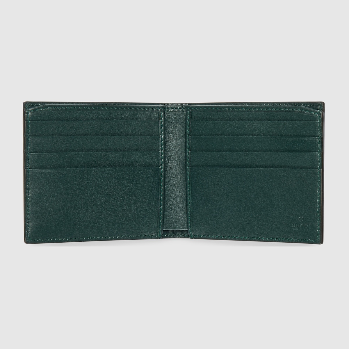 Crocodile card case wallet with Double G - 2