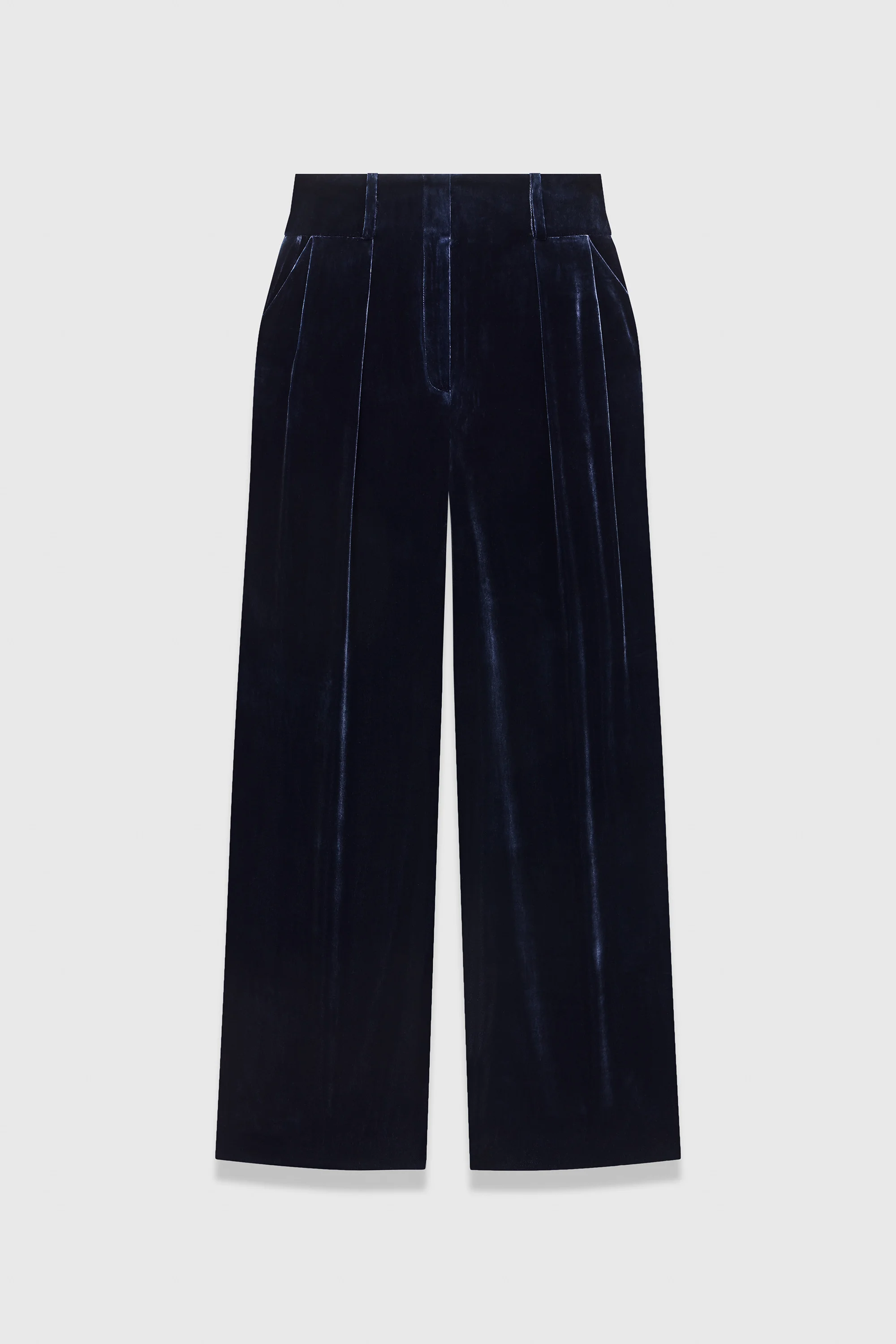 Lyon Velvet Palazzo Trousers - 1