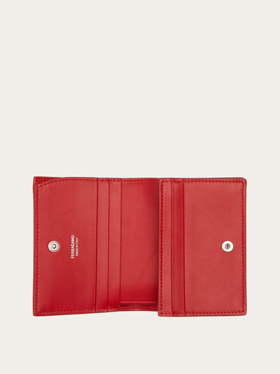 FERRAGAMO Gancini compact wallet outlook