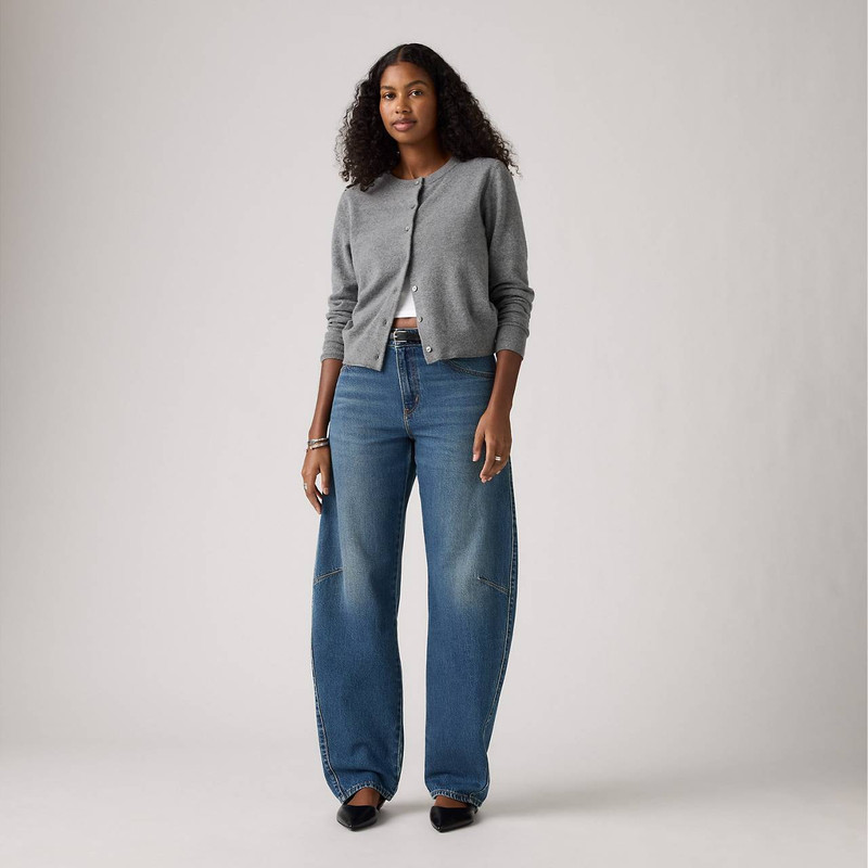 BAGGY DAD BARREL WOMEN'S JEANS 4