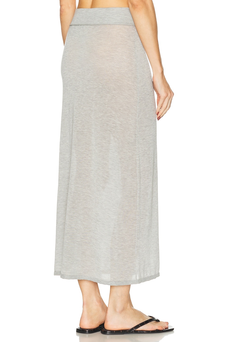 Long Knit Skirt - 4