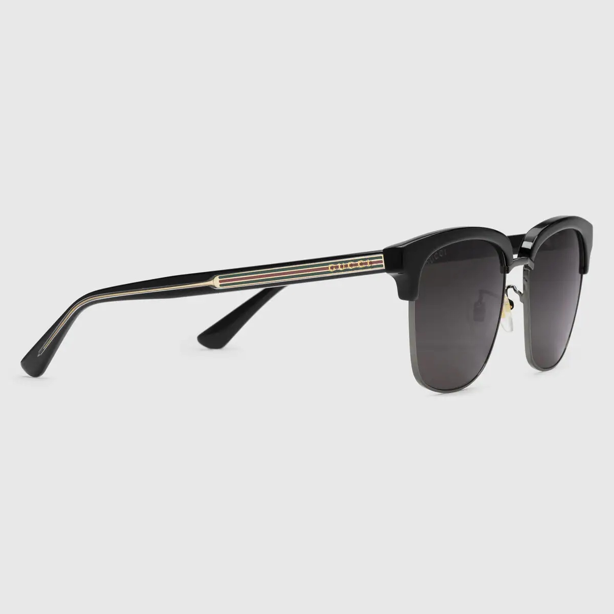 Rectangular-frame metal sunglasses - 2