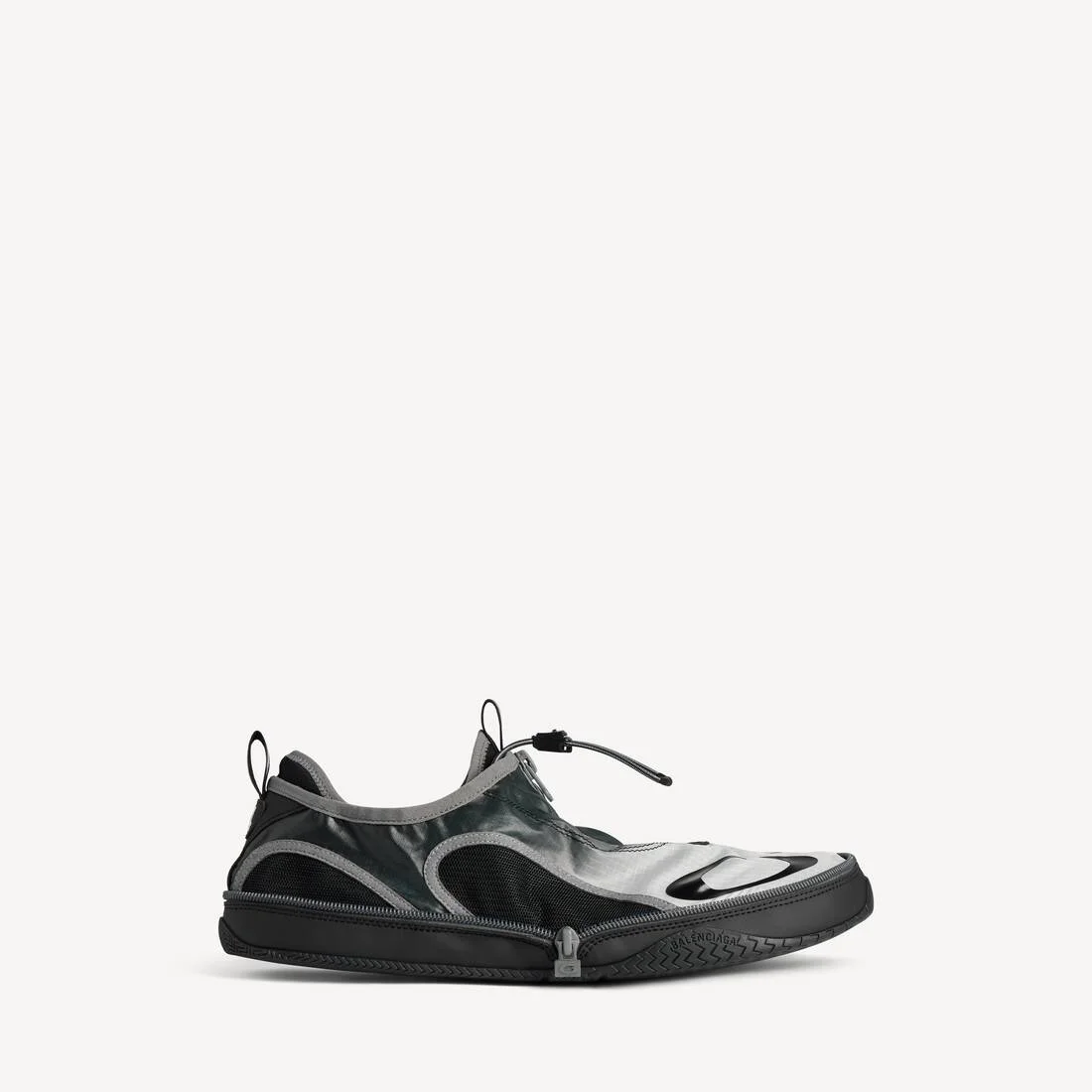 Men's Pocket Gradient Sneaker in Black/white - 1