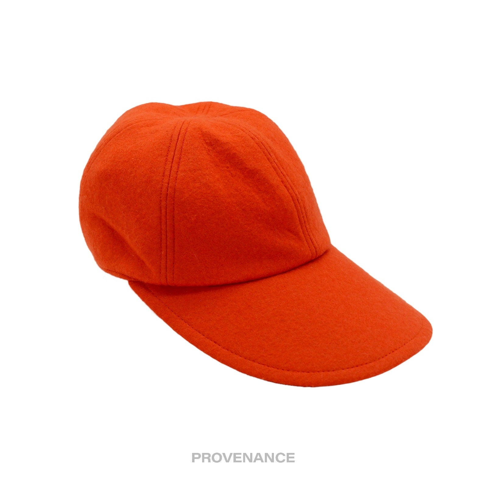 Christian Dior CD Wool Blend Cap Hat - Orange - 3