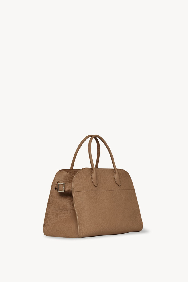 The Row Soft Margaux 12 Bag in Leather outlook