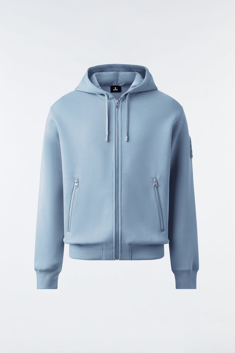 KRYS Zip-up with velvet embroidery 1