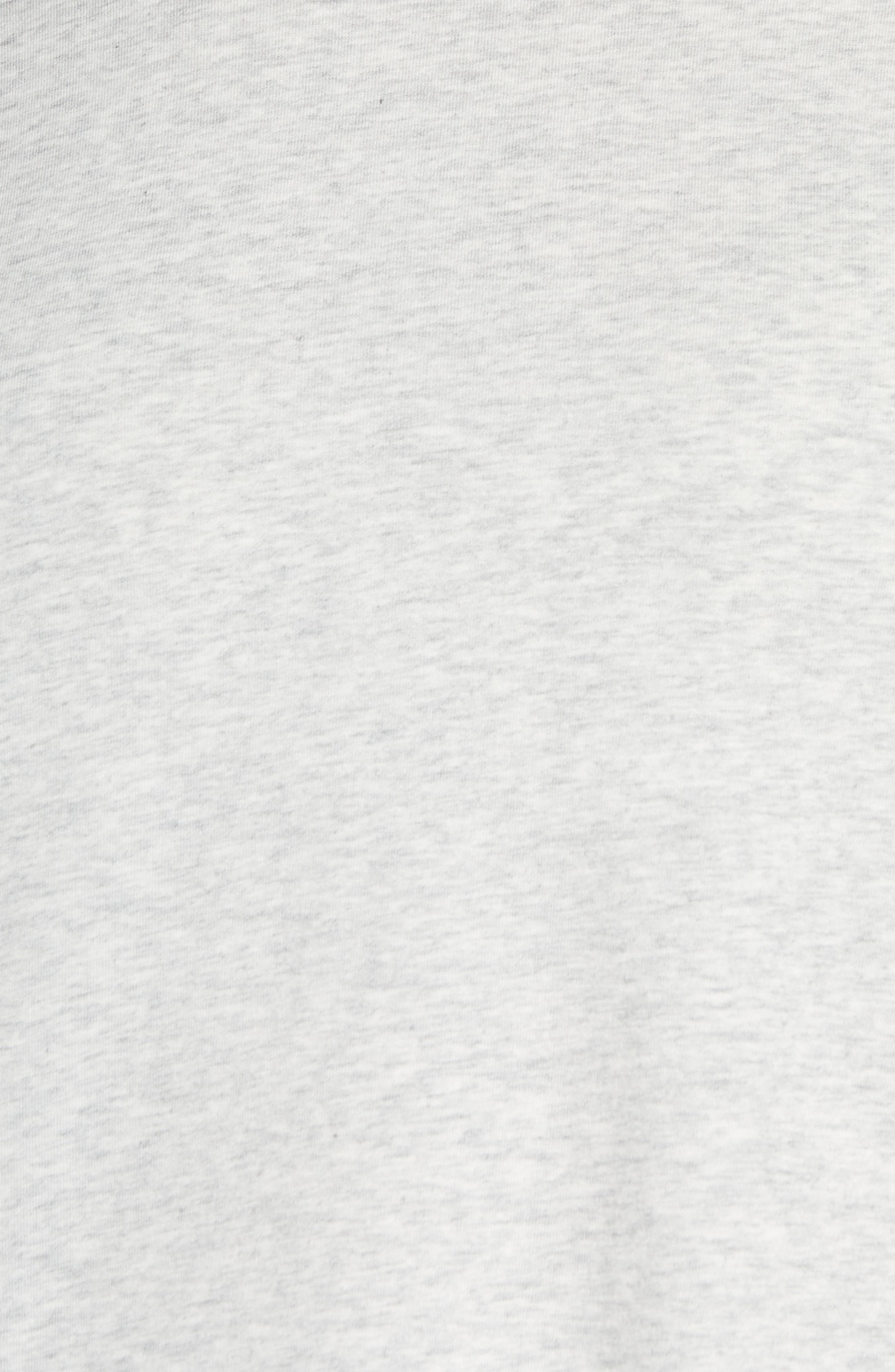 SKIMS Boyfriend Long Sleeve T-Shirt in Light Heather Grey at Nordstrom - 6