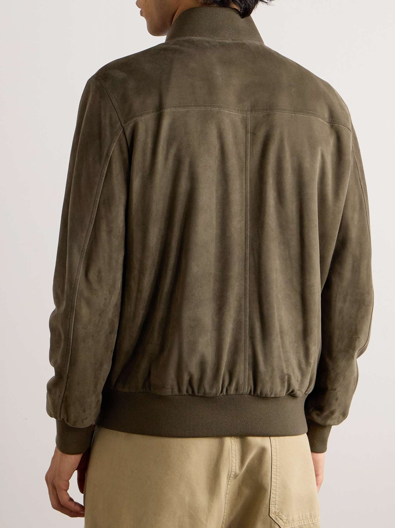 LP IVY Suede Bomber Jacket 4