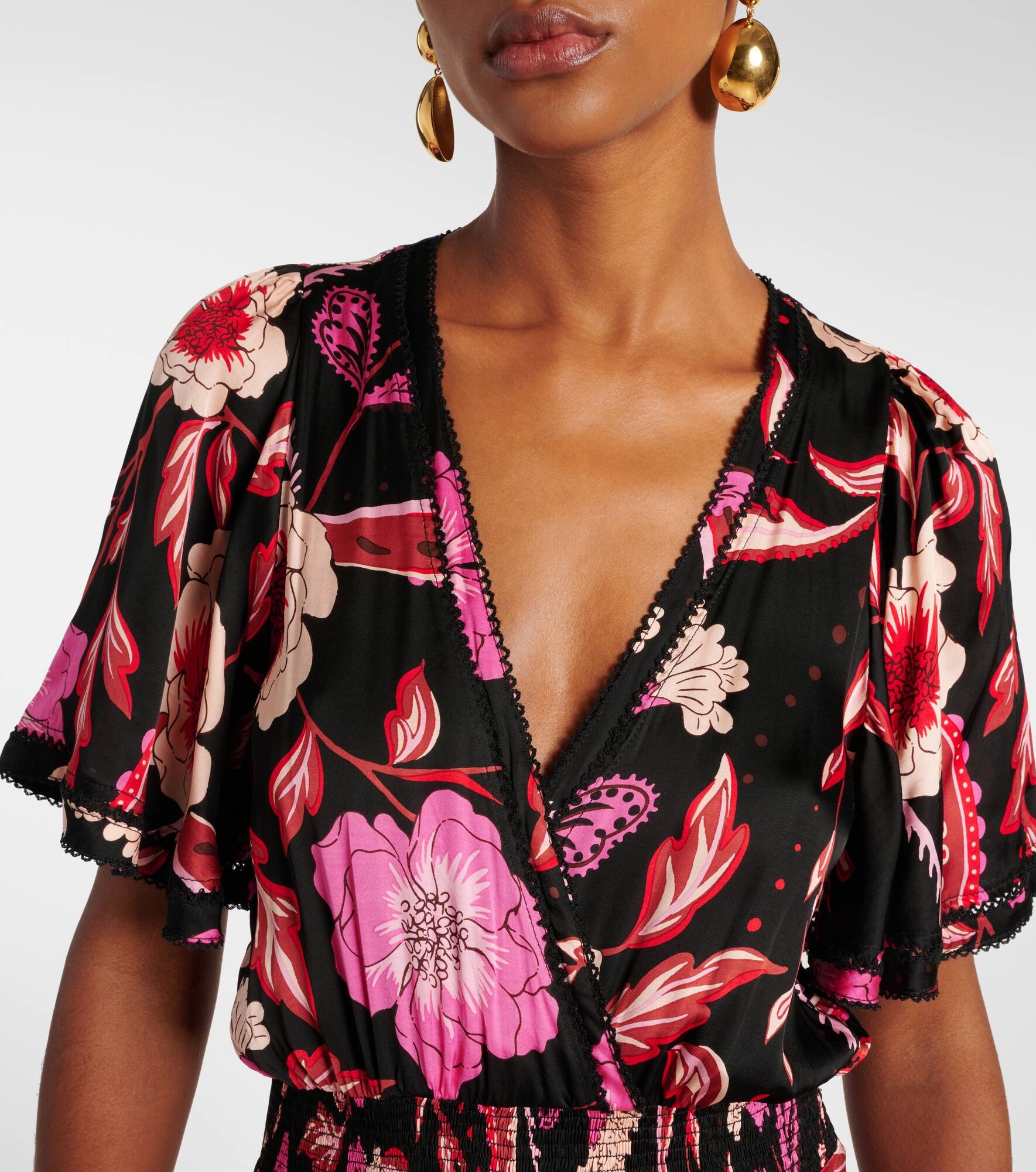 Mabelle floral maxi dress - 4