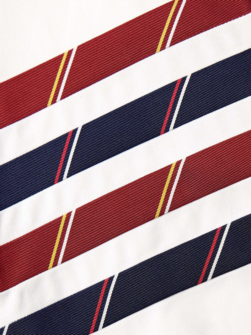 Button-Down Collar Grosgrain-Trimmed Cotton Oxford Shirt 4