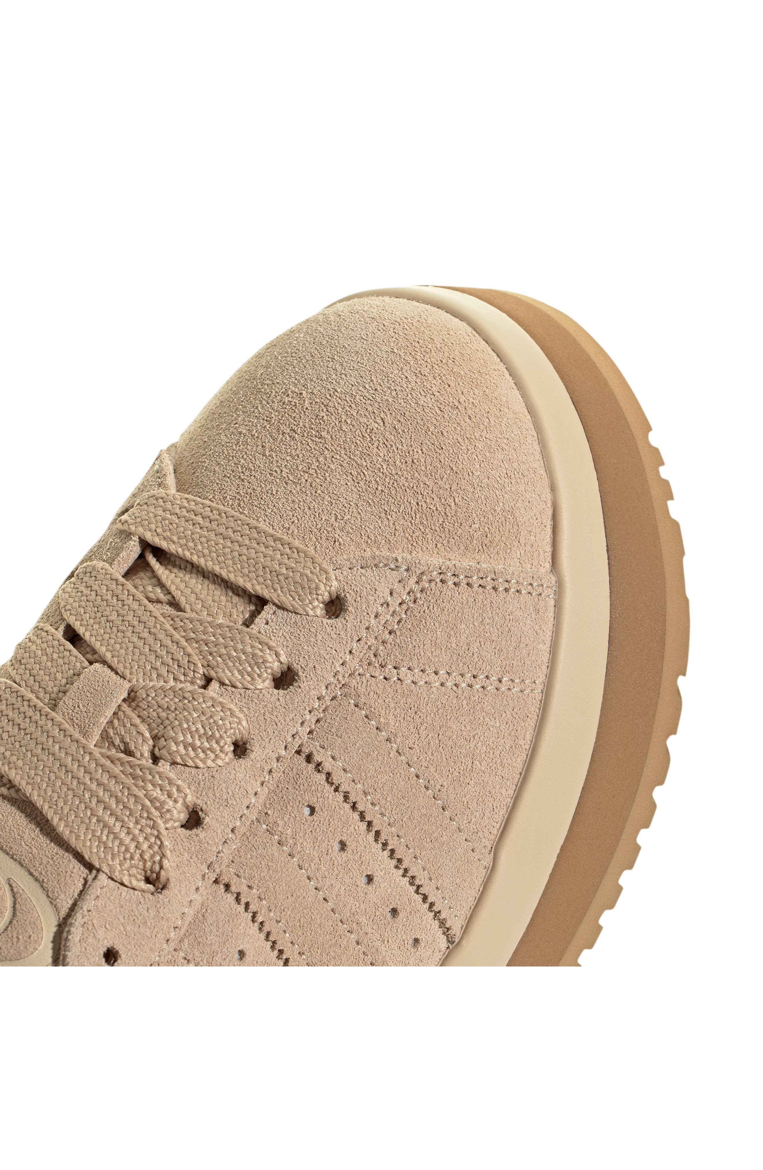 adidas Campus 00s Winter Low Sneaker Mule in Magic Beige/Magic Beige/Gum at Nordstrom - 8