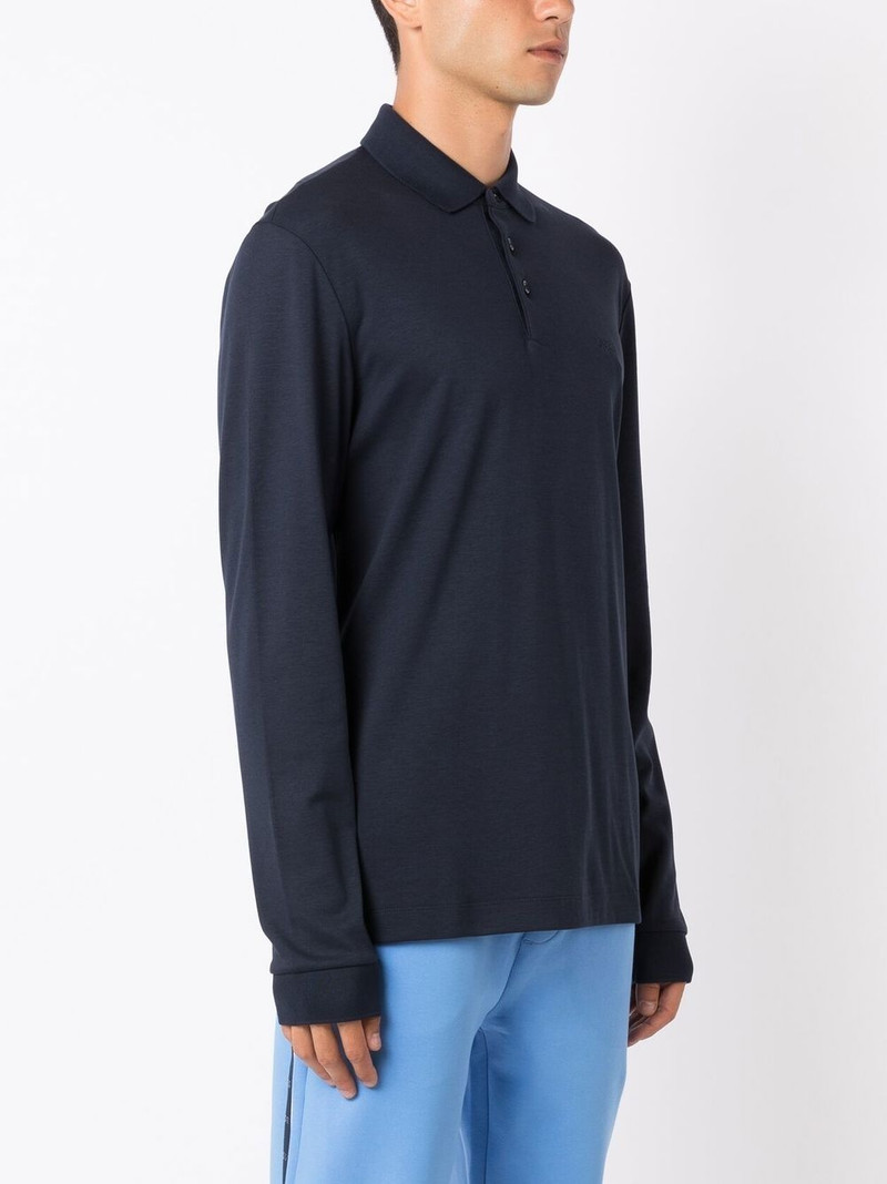 long-sleeved polo shirt 3