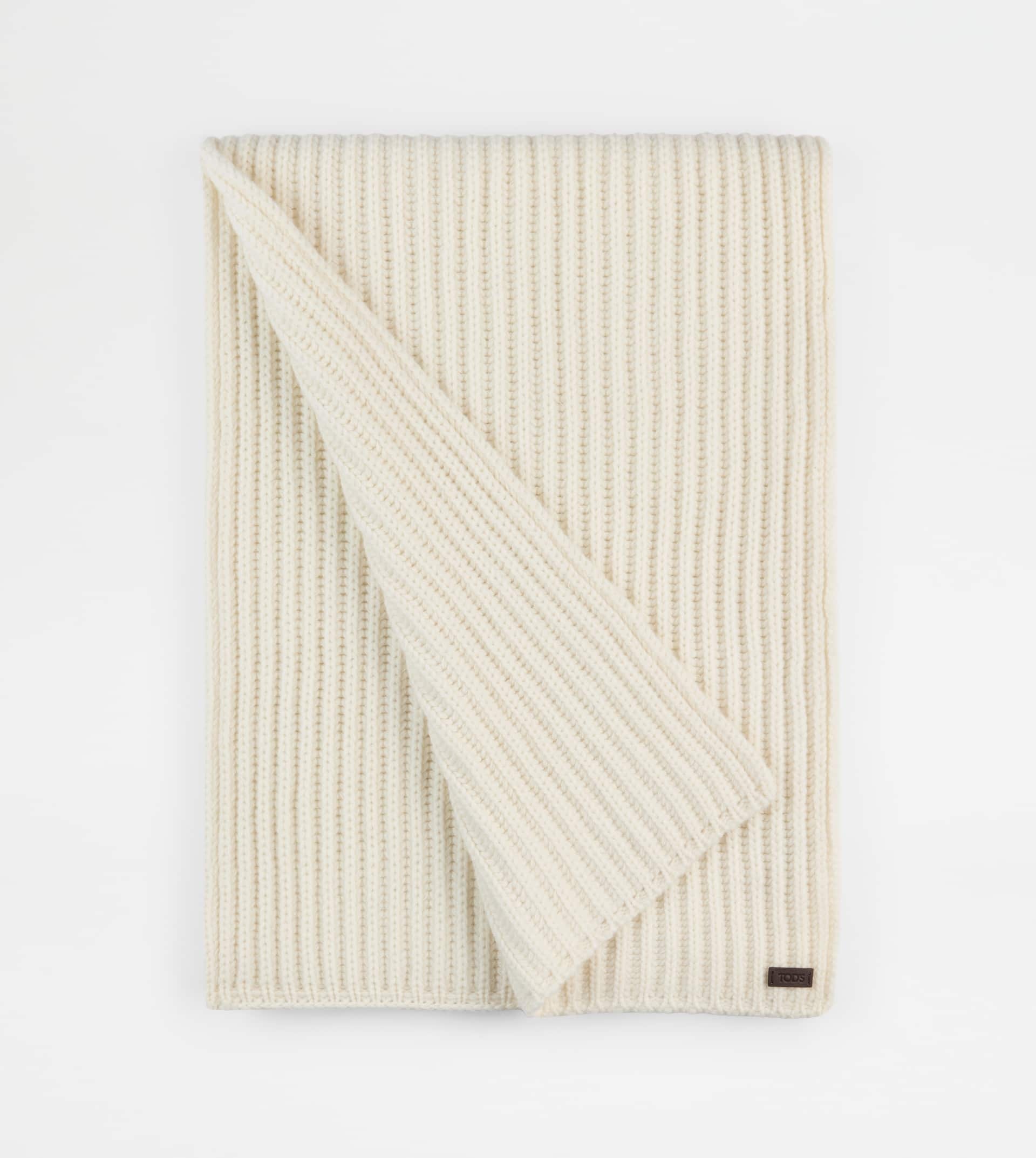 SCARF IN CASHMERE - WHITE - 2